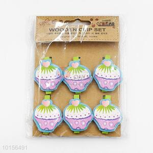 High Quality Cupcake Shaped Clip Set Decorative Photo Clip