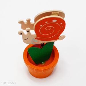 New Arrival Desktop Business Card Holder Memo Clip in Snail Shape