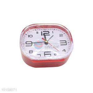 Factory Direct Plastic Oval Shape Desk Alarm Clock