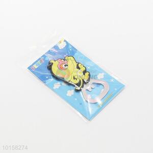 Lovely design monkey shaped pvc fridge magnet opener