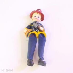 New Arrival Worker Resin Doll/Resin Crafts with Tools for Home Decoration