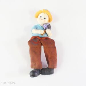 Wholesale Resin Boy Doll/Resin Crafts for Home Decoration