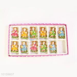 Adorable Girl Resin Crafts for Gift/Decoration