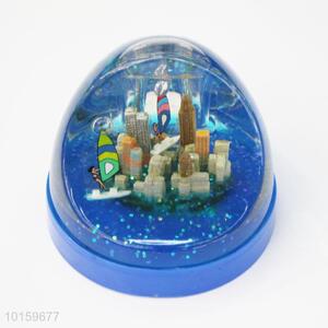 Blue sea world  liquid penholder/acrylic pencil holder