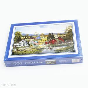 Superior Quality 1000pcs Nice Scene Jigsaw Puzzles Set