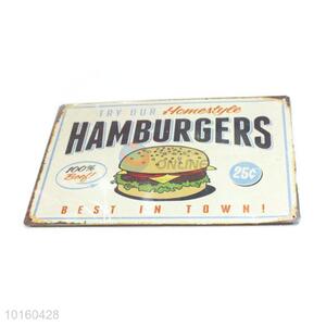 Fashion Hamburger Wall Painting Decorative Painting