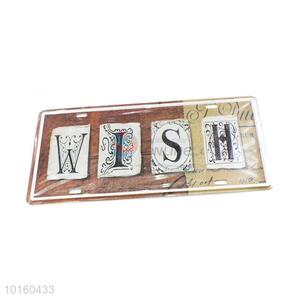 Custom Wish Decorative Painting Wall Sign