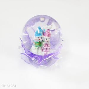 Mini Glass Water Snow Globe