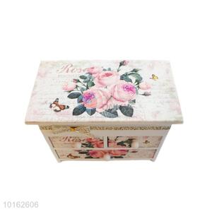 Top quality low price fashion style three layers jewlery box/case