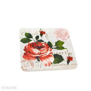 Wholesale cool best fashion square shape cup mat