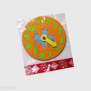 New Fashion Children EVA Clock Puzzle DIY Toys