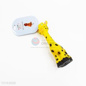 New Advertising Vinyl Giraffe Pet Toy