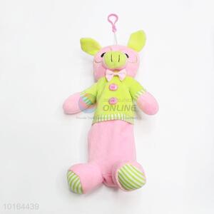 Wholesale Cheap Cartoon Creative Plush Pig Shaped Pen Bags