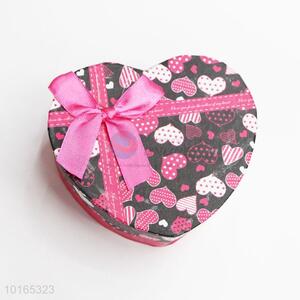 Pretty Cute Paper Gift Box Storage Box in Heart Shape