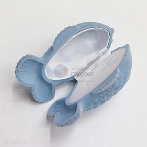 Hot Sale Foam Insert Jewellery Case for Ring Earring in Fish Shape