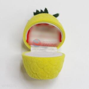 Best Selling Foam Insert Jewellery Case for Ring Earring in Pineapple Shape