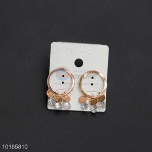 Round Zircon Earring Jewelry for Women/Fashion Earrings