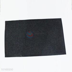 Black Color Home Decorative Floor Mat