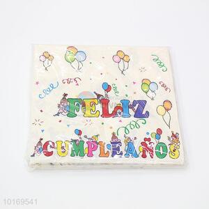 Factory Direct Personalized Party Napkins Paper Napkin