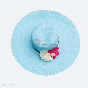 Unique design ladies' staw hat/summer hat