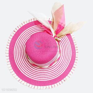 Elegant fashionable designed women's summer hat