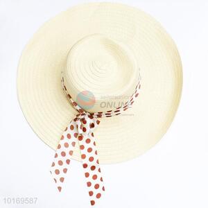 Lovely nice women's summer hat/women's straw hat