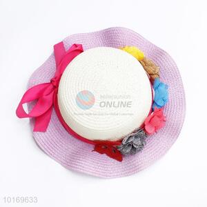 Promotional customized ladies' staw hat/summer hat