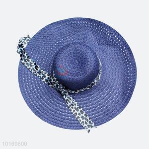 Beautiful cloth flower decoratitive sun hats for women