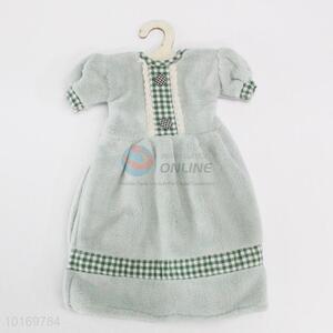 Factory direct dress shaped hand towel/handkerchief