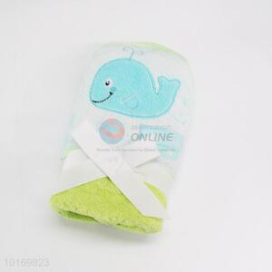 Cute designed cheap kids bath towel/shawl