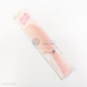 Competitive Price Pink Portable Plastic Hair Comb for Women