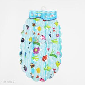 Super quality sea anmial printed shell bath mats/shower mats