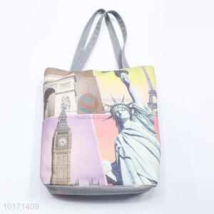 Statue of Liberty pattern recycled shopping bag/tote bag/hand bag