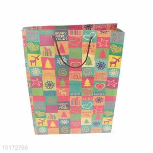 Hot sale kraft paper shopping bag for gift