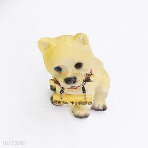 Latest Design Polyresin Home Decoration Dog for Kid