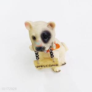 Wholesale Cheap Dog Shaped Polyresin for Home Decor