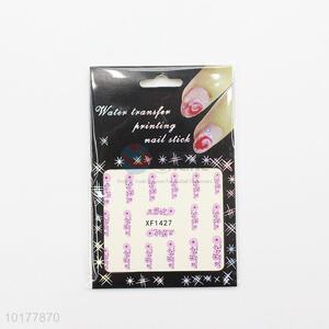 Hot sales best fashion style nail sticker