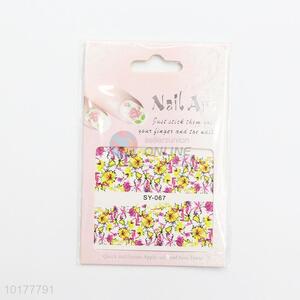 Newly low price beautiful nail sticker