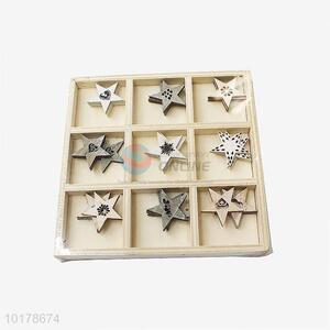 Wholesale Decor Wooden Craft in Five-pointed Star Shape