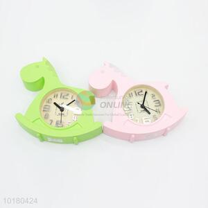 Cute Design Horse Shape Children Desk Alarm Clock