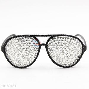 Hot sale silver diamante eye glasses