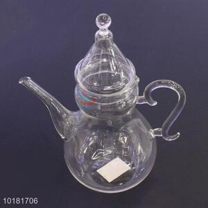 Fashion Glass Coffee Pot With Handle For Promotional