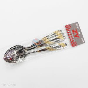 6 Pieces/ Bag  High Quality Wholesale Stainless Steel Single Handle Spoons