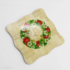 Promotional Flower Pattern Kitchen Home Table Mat Bamboo Placemat