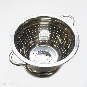 Vegetable Strainer Basket Stainless Steel Rice Drain Basin