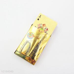 Wholesale Dubai Printed Golden Poker for Fun