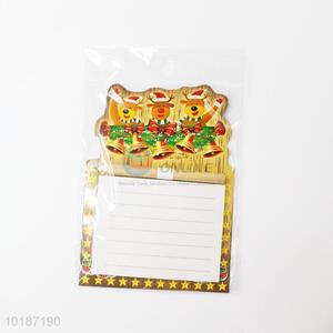 Wholesale christmasdeer fridge magnet notepad