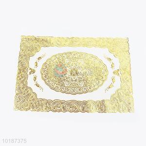 Cheap Golden PVC Placemat/Table Mat