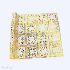 Eco-friendly Golden PVC Placemat/Table Mat