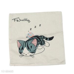 Top quality low price fashion style cute cat pillowcase